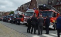 Passage en revue des troupes - Service d'incendie d'Anvers